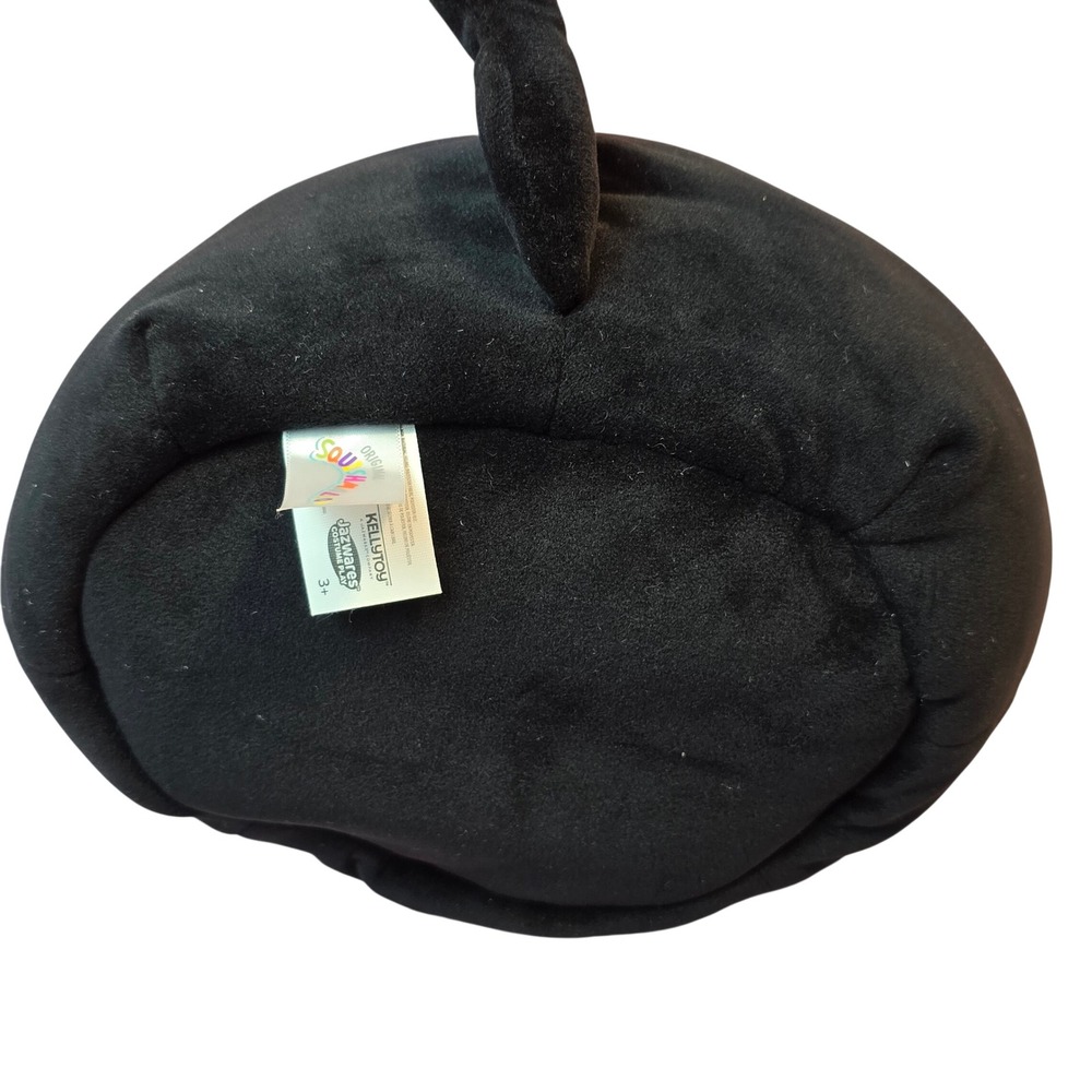 Squishmallows Stump Skeleton Cat Halloween Candy bag  Black Blue Kellytoy NEW - Picture 8 of 10